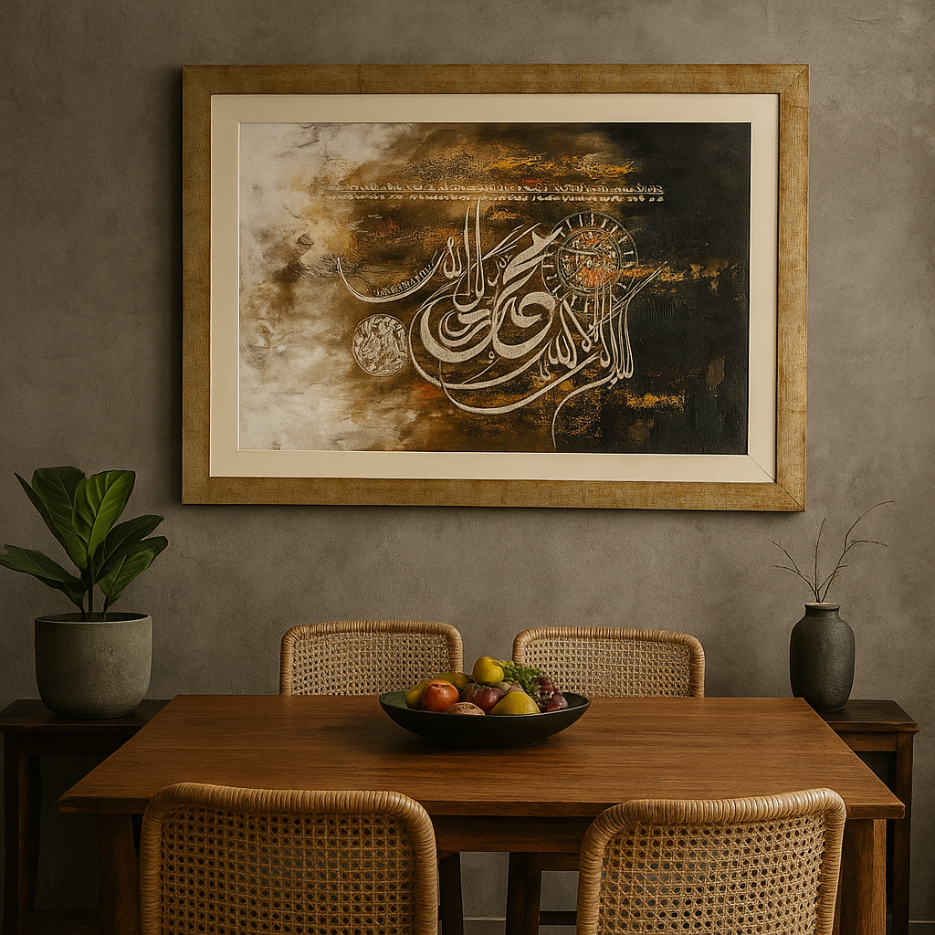 Islamic Calligraphy – First Kalma