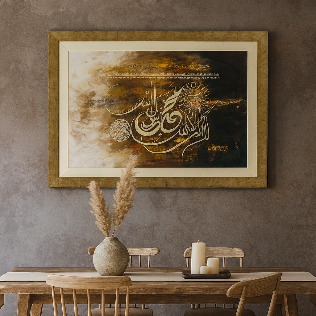 Islamic Calligraphy – First Kalma