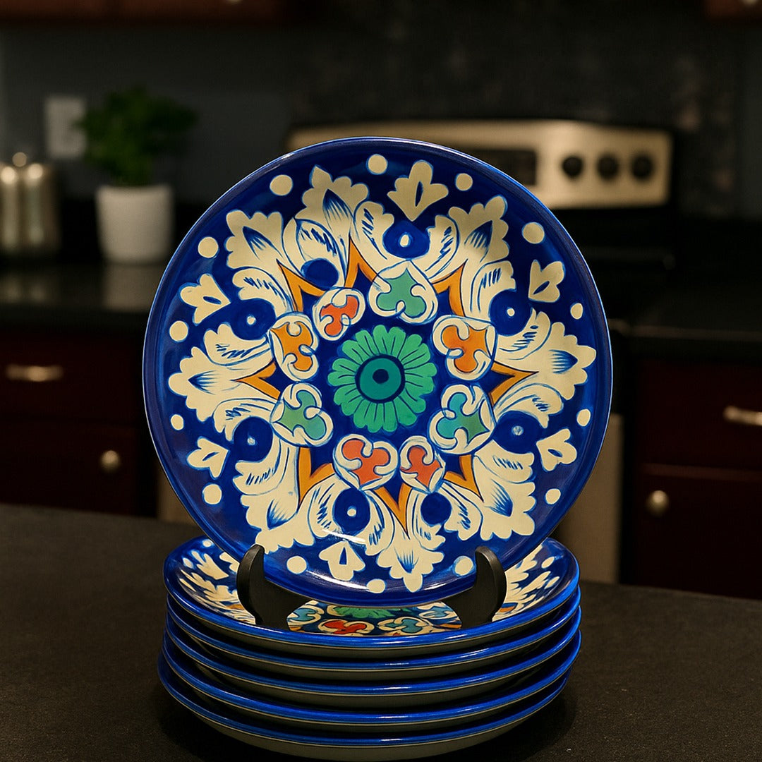 Garden Bloom Plate-6 piece