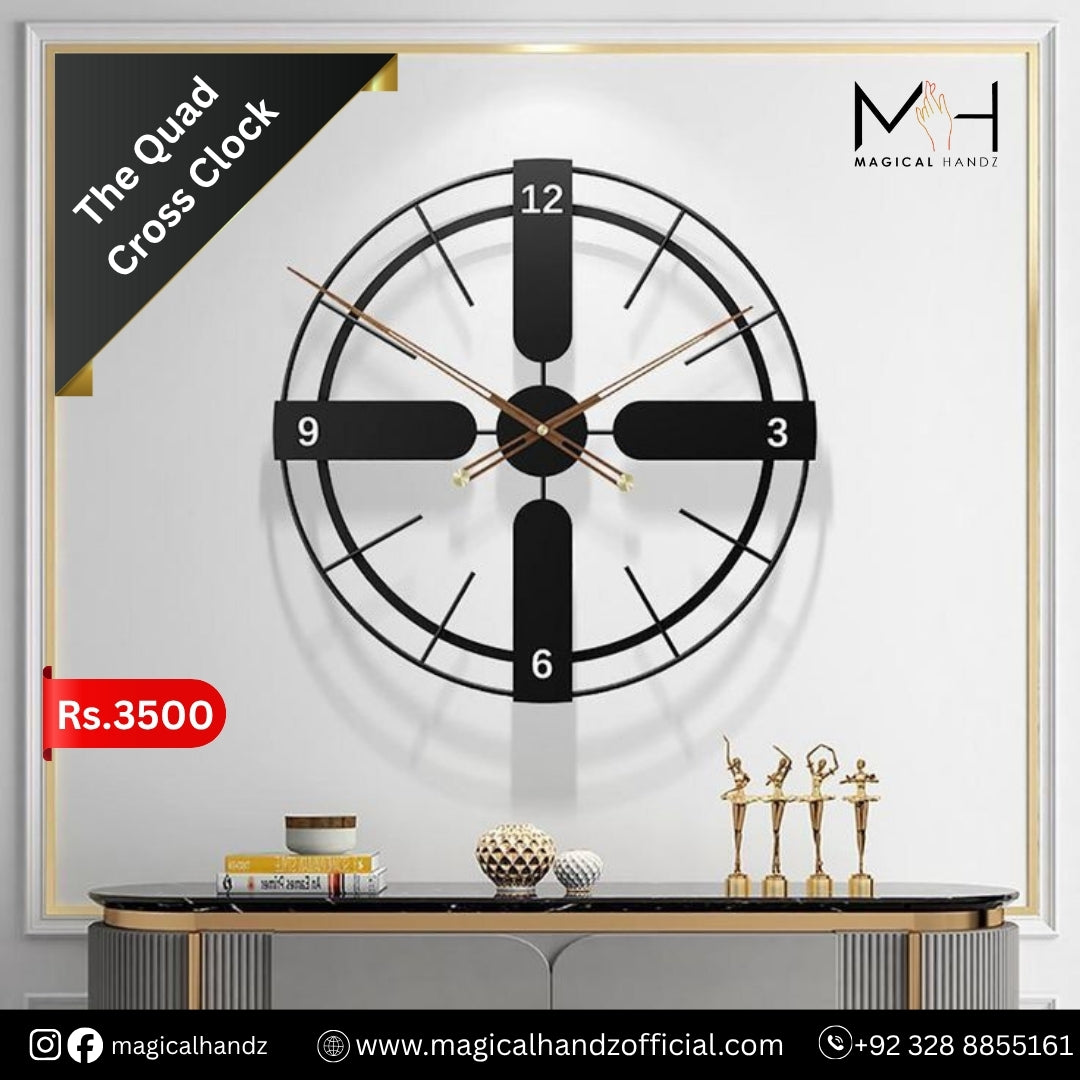 Quad Cross Clock